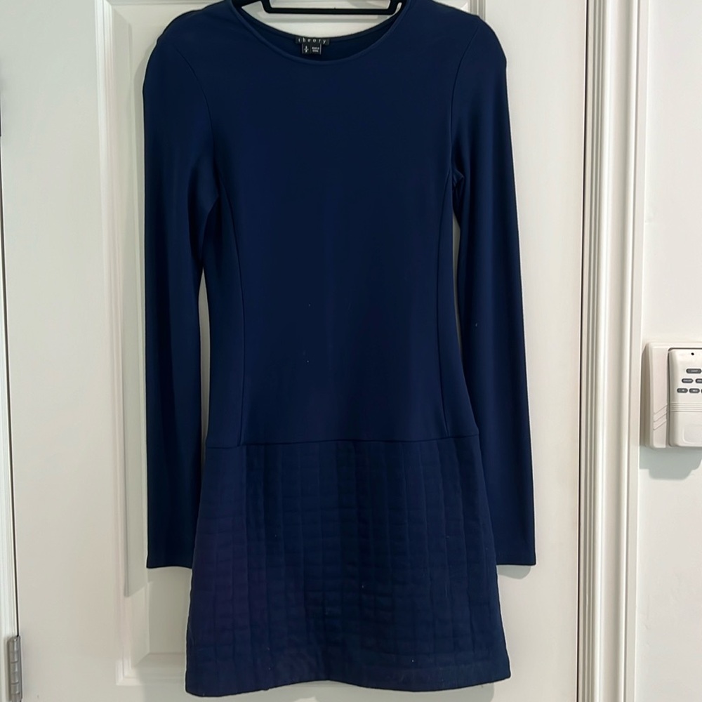 Theory long sleeve dress